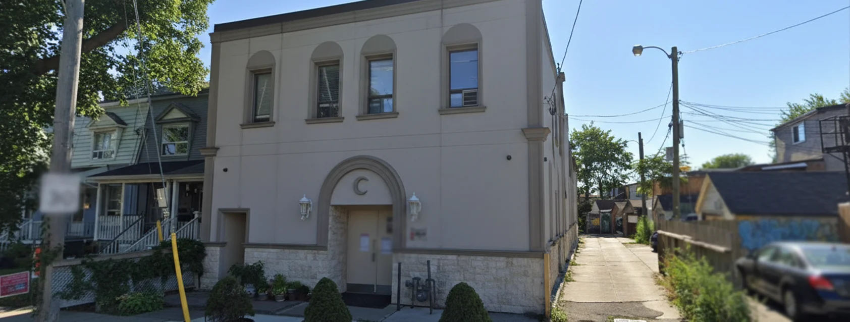 Exterior view of Turkish Canadian Islamic Trust Toronto building